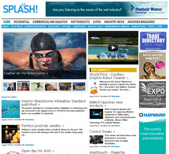 Splash Website